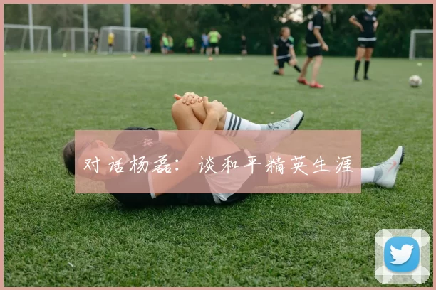 对话杨磊：谈和平精英生涯